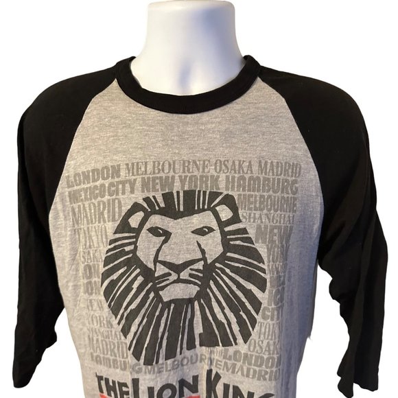 Disney The Lion King The Broadway Musiccal t-shirt with tour cities size M - Picture 6 of 7